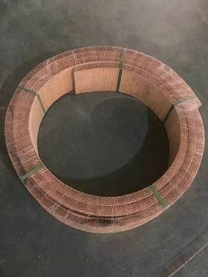 Non Asbestos Anchor Windlass Brake Pads Customized Width For Marine Industry