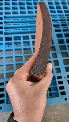 ผนังเบรคสีเหลืองที่ไม่ใช้อสเบสโตส ด้วยเมลาไมน์เรซิน เพื่อการทํางานความปลอดภัยที่เพิ่มขึ้น