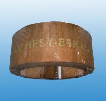 6100 BGO Brass Wire Reinforced Non Asbestos Woven Brake Lining Roll with Aramid Fiber for High Temperature Resistance
